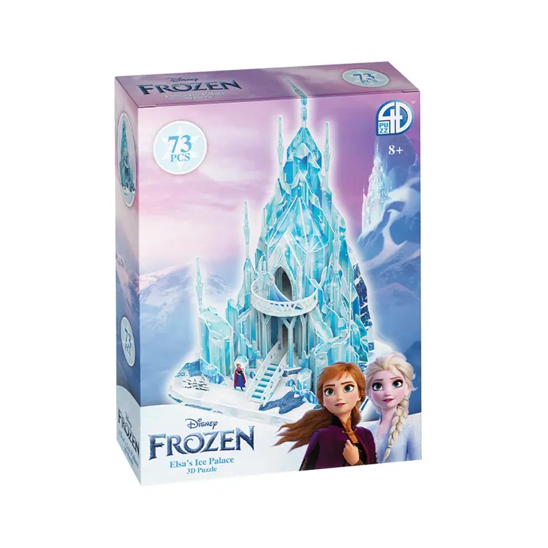 3D Puzzles: Disney Frozen Ice Palace Castle 73 Piece Jigsaw