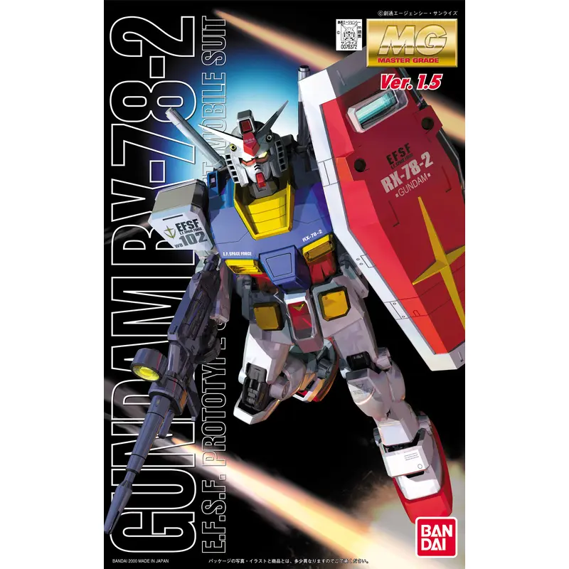 Bandai MG 1/100 RX-78 Gundam (Ver.1.5)
