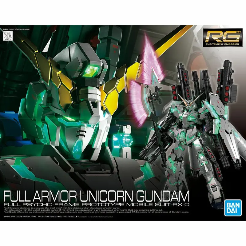 Bandai RG 1/144 Full Armor Unicorn Gundam