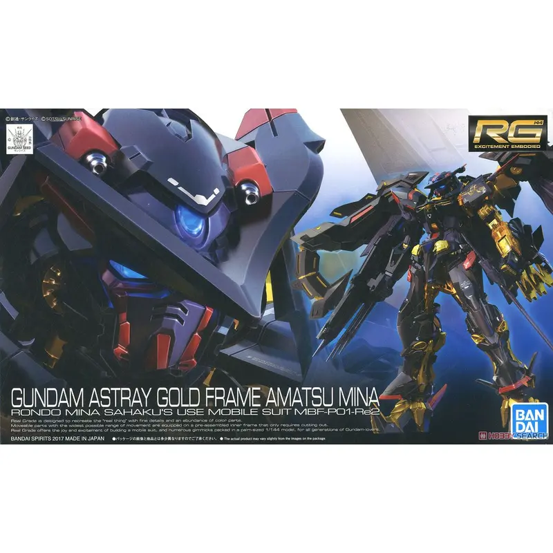 Bandai RG 1/144 Gundam Astray Goldframe Amatsu Mina