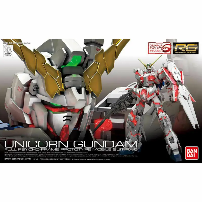 Bandai RG 1/144 Unicorn Gundam