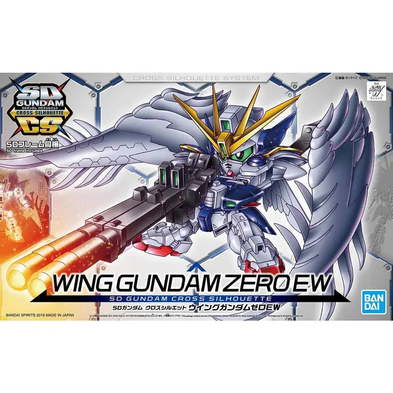 Bandai Sd Gundam Cross Silhouette Wing Gundam Zero Ew