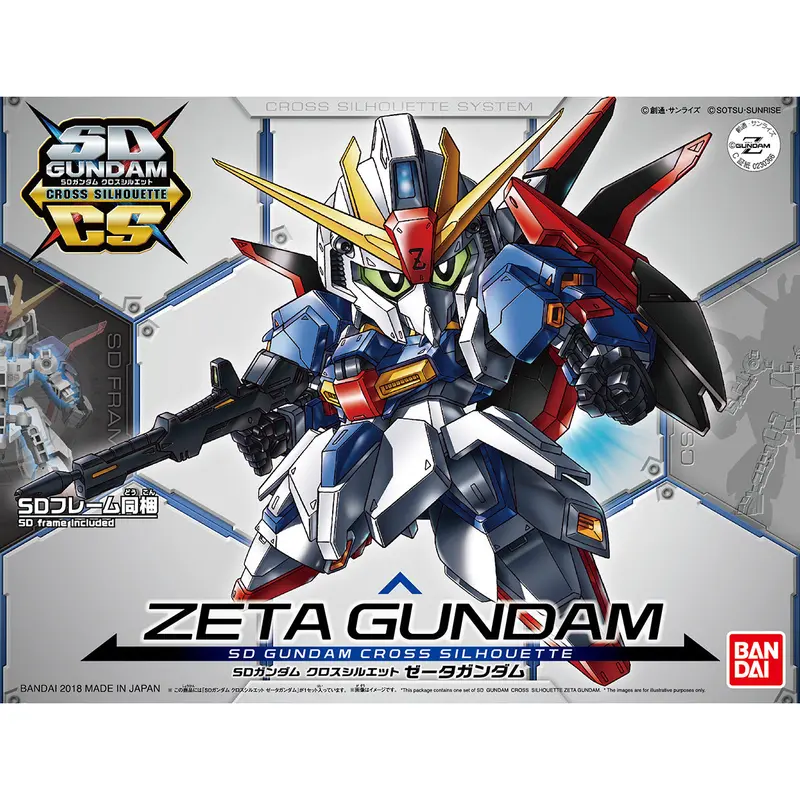 Bandai SD Gundam Cross Silhouette Zeta Gundam