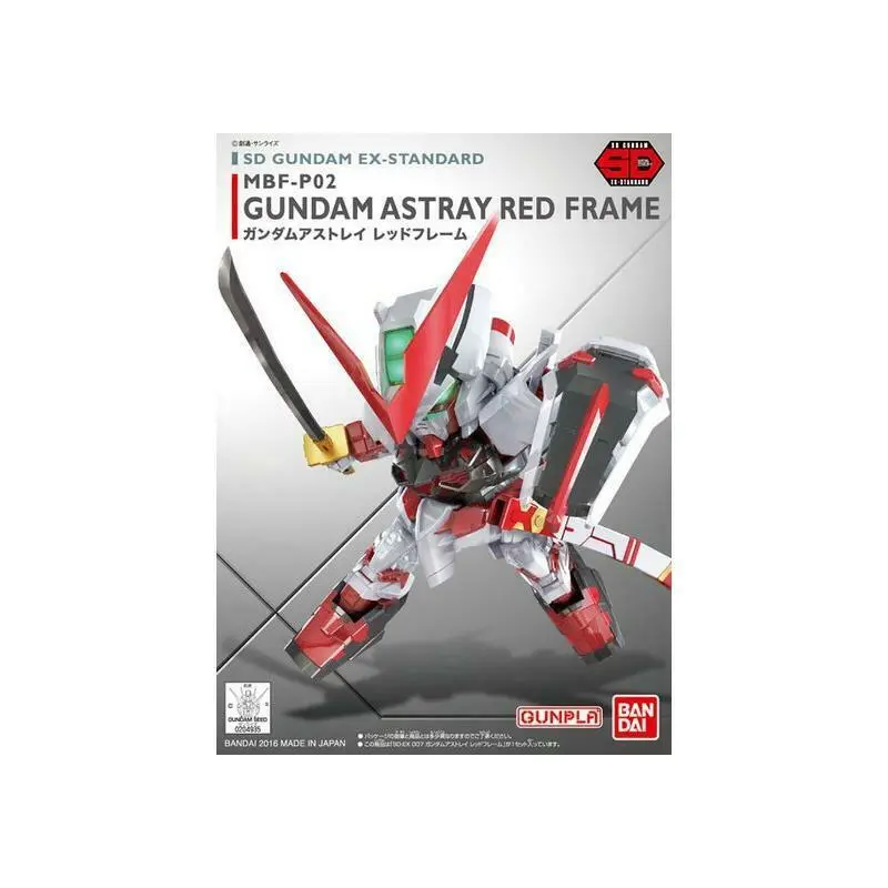 Bandai SD Gundam Ex-Standard 007 Gundam Astray Red Frame