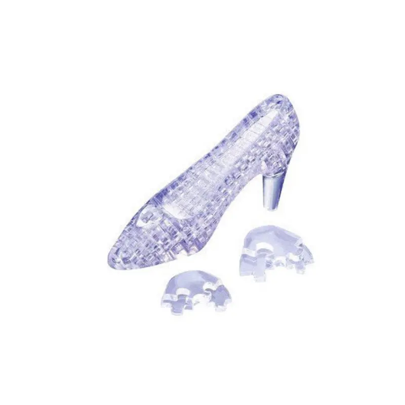 3D Crystal Clear Shoe Puzzle