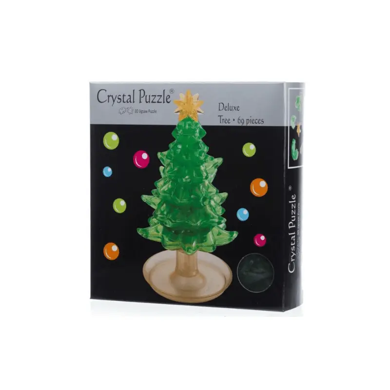 3D Crystal Puzzle Green Tree
