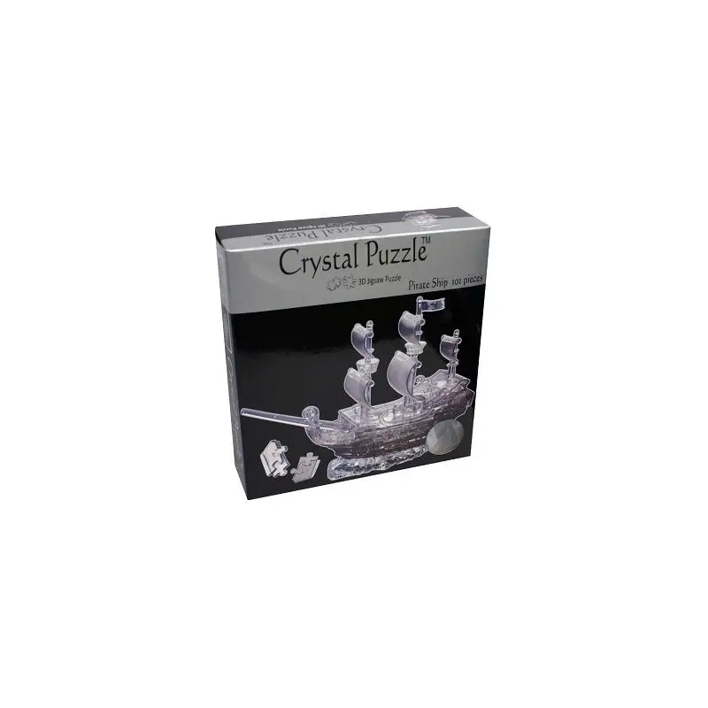 3D Crystal Puzzle - Pirate Ship