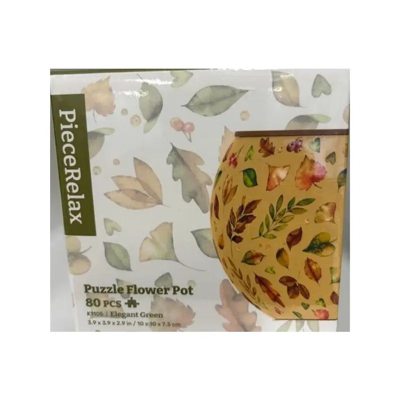 3D Flowerpot - Elegant Green