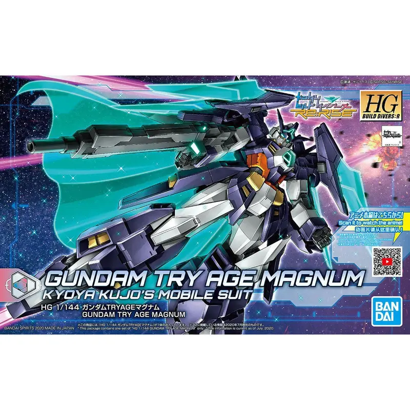 Bandai HGBD:R 1/144 Gundam Try Age Magnum