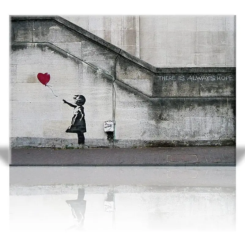Balloon Girl 1000 Piece Jigsaw Puzzle - Urban Art