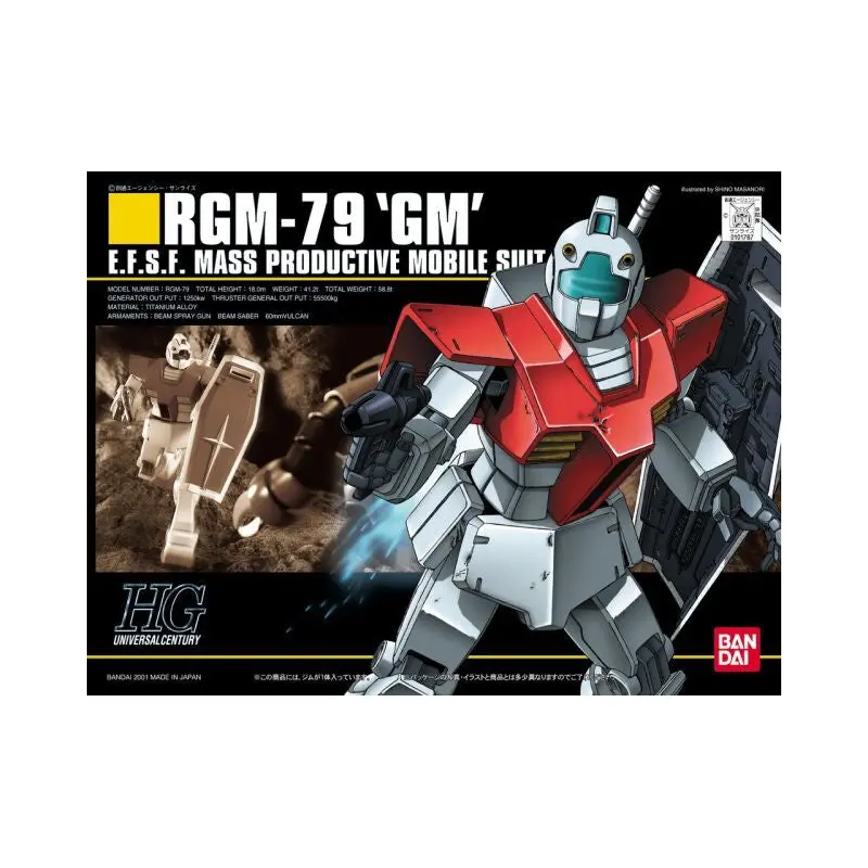 Bandai 1/114 HGUC RGM-79 GM