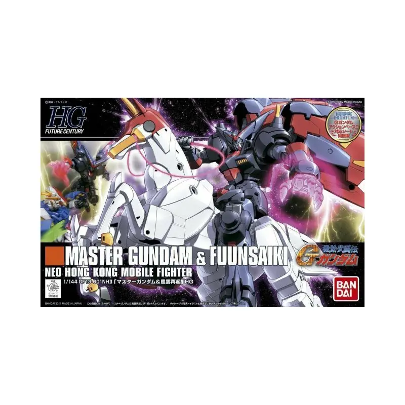 Bandai 1/144 HGFC Master Gundam & Fuunsaiki