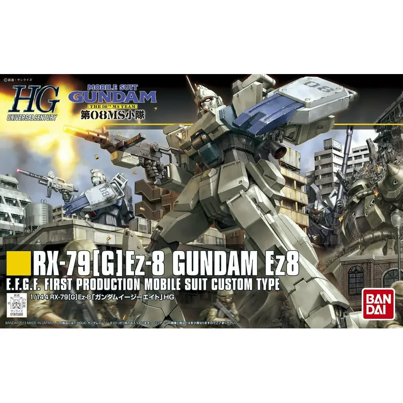 Bandai 1/144 Hguc Gundam Ez8