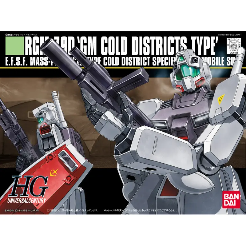 Bandai 1/144 HGUC RGM-79D GM Cold District Type