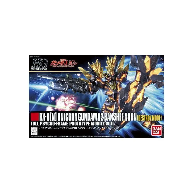 Bandai 1/144 HGUC Unicorn Gundam 02 Banshee Norn (Destroy Mode)