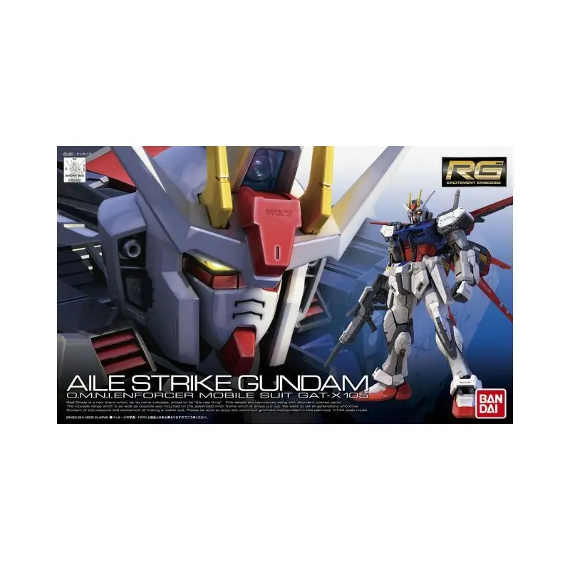 Bandai 1/144 Rg Aile Strike Gundam