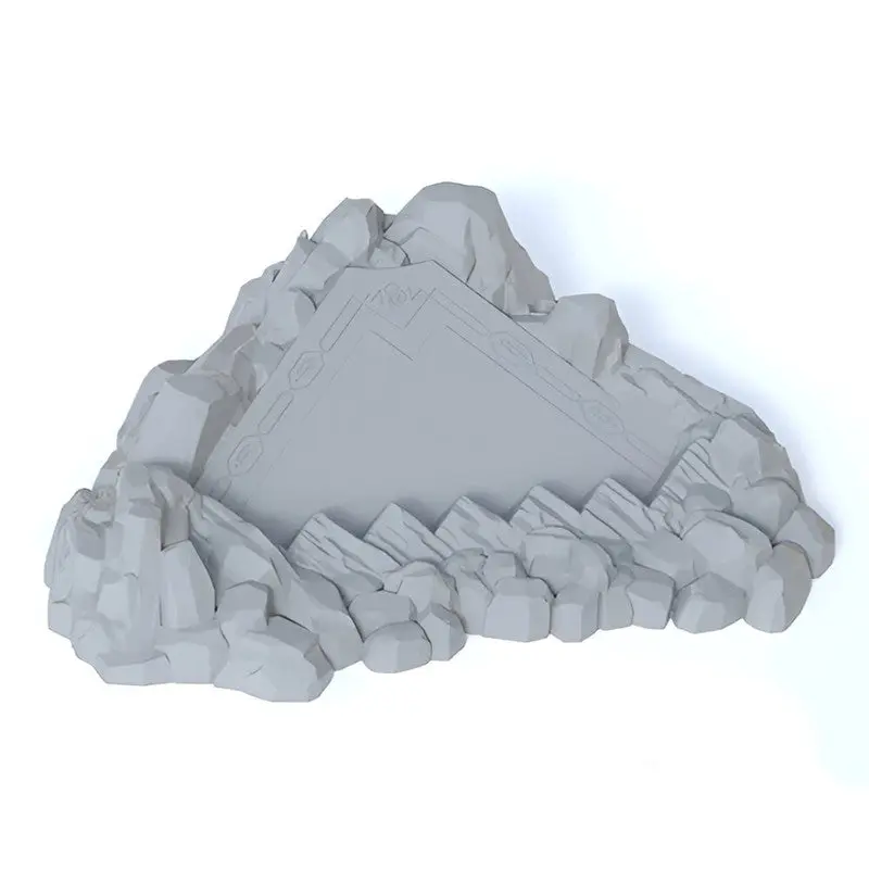 Atlas Games - Dice Miner Deluxe Recycled Plastic Mountain - Grey