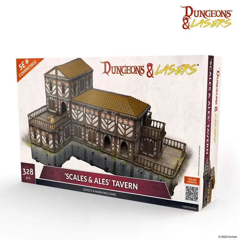 Archon Studio Dungeons and Lasers Scales & Ales Tavern Starter Set
