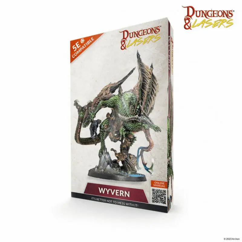 Archon Studio Dungeons & Lasers: Dragons - Wyvern Miniature