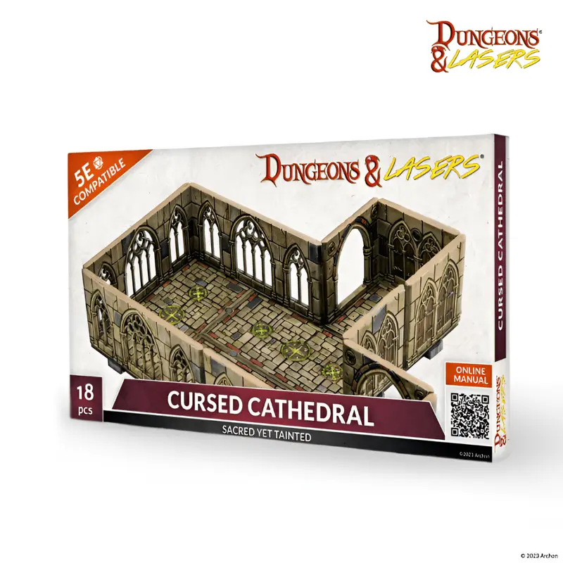 Archon Studio Dungeons & Lasers: Expansion Set - Cursed Cathedral (DNL0028)