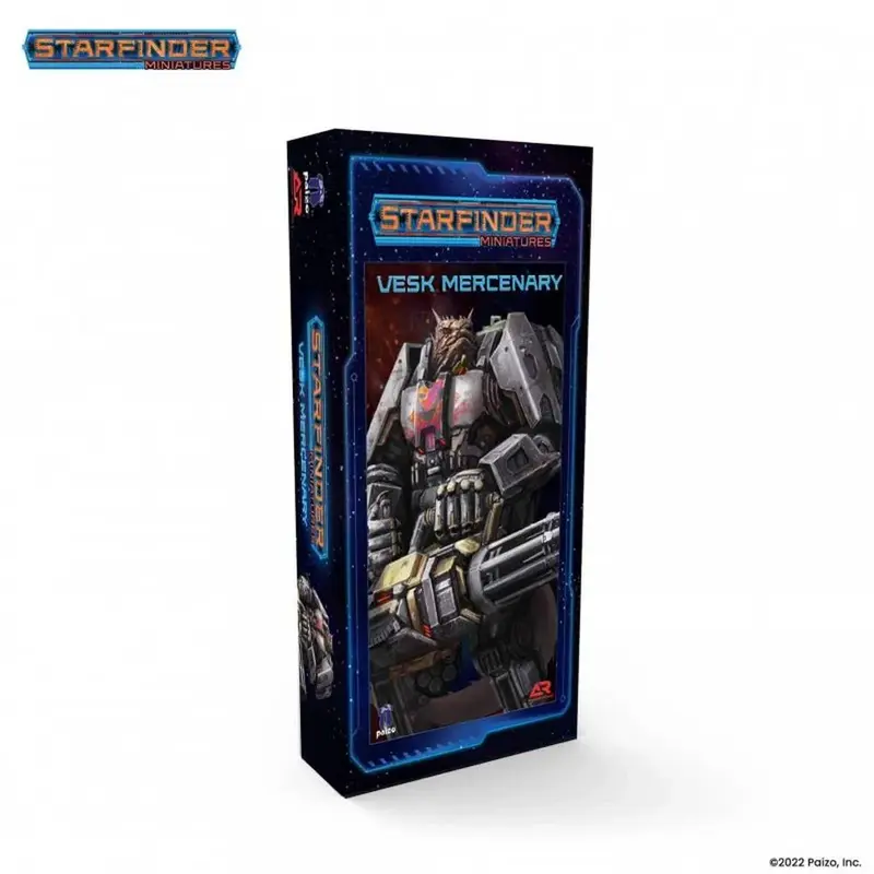 Archon Studio Starfinder Masterclass Vesk Mercenary Miniature (PSF0021)