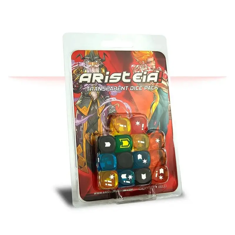 Areisteia! Transparent Dice Pack