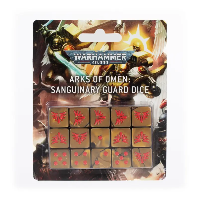 Arks of Omen Sanguinary Guard Dice 4146