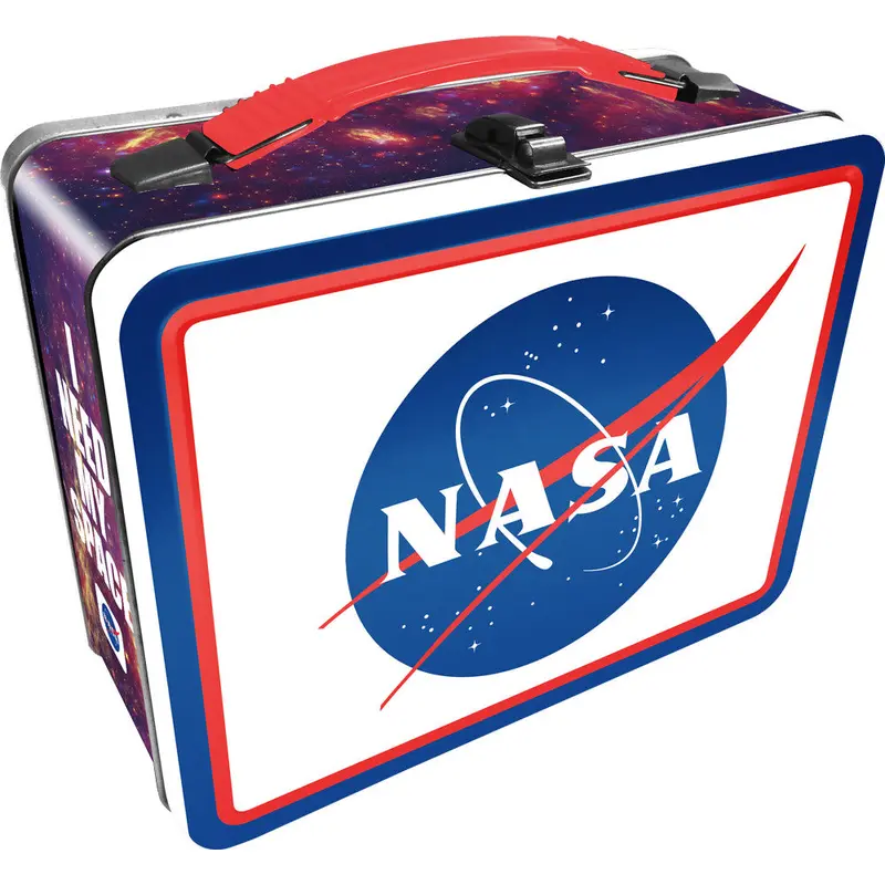 Aquarius Generation 2 NASA Logo Large Tin Lunch Box
